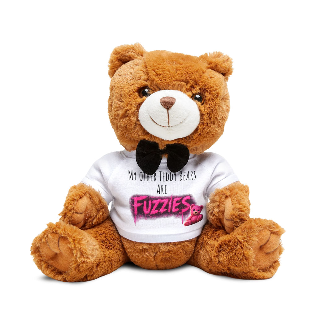 Fuzzies Teddy Bear Plush — “My Other Teddy Bears Are Fuzzies” Horror Book Gift