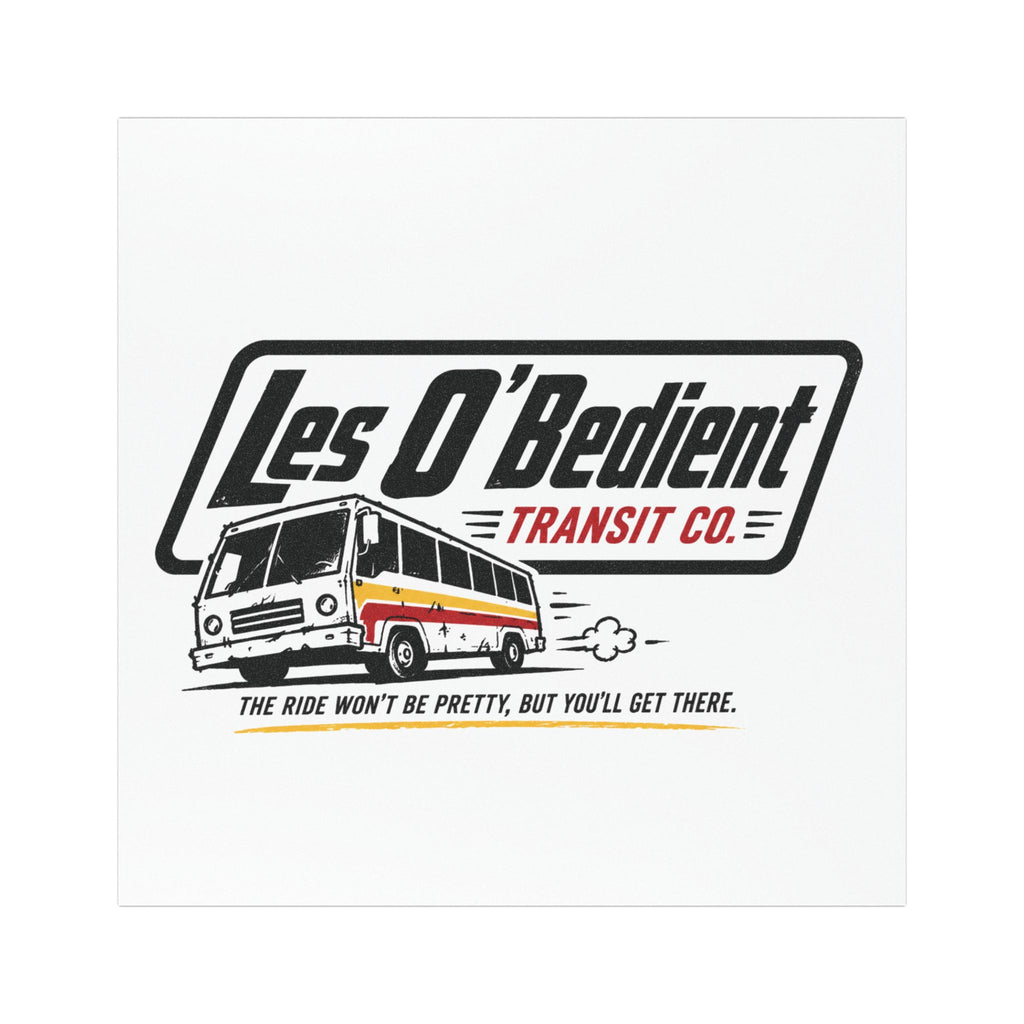 Les O’Bedient Transit Co. Bus Magnet