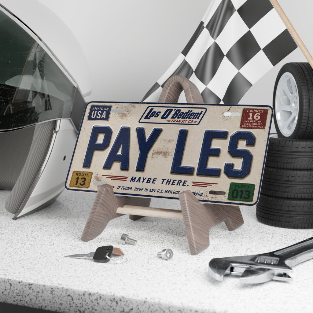 Vanity Plate