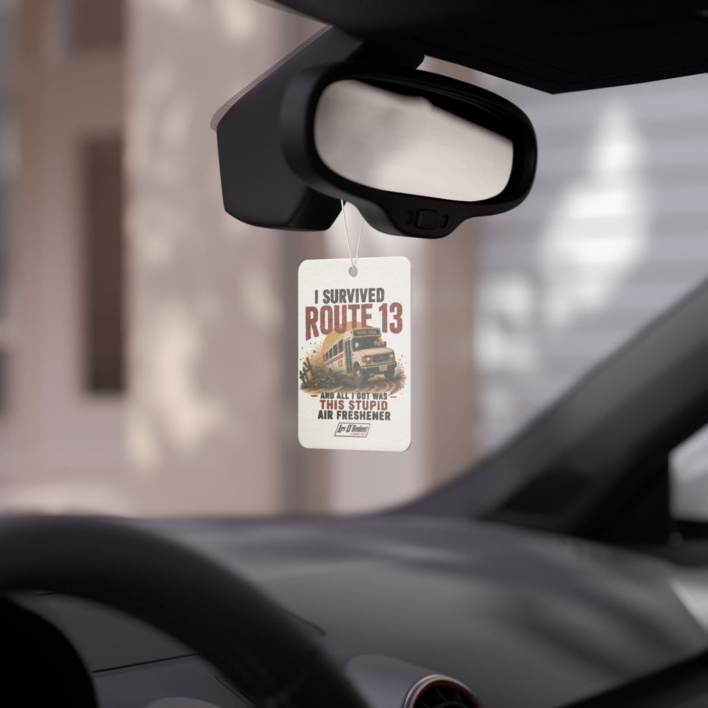 I Survived Route 13 Car Air Freshener