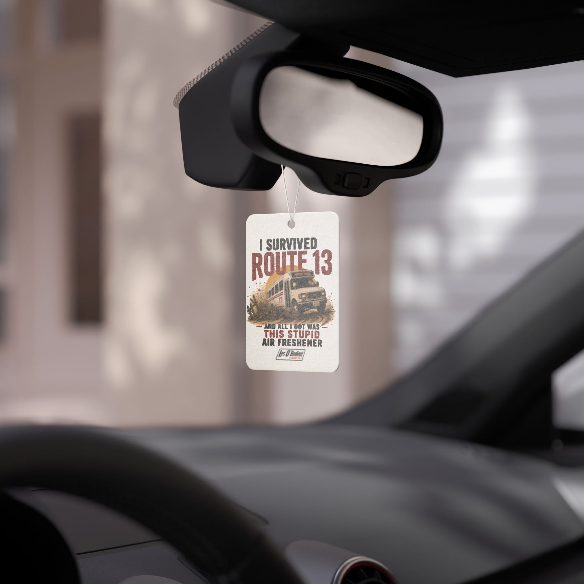 I Survived Route 13 Car Air Freshener